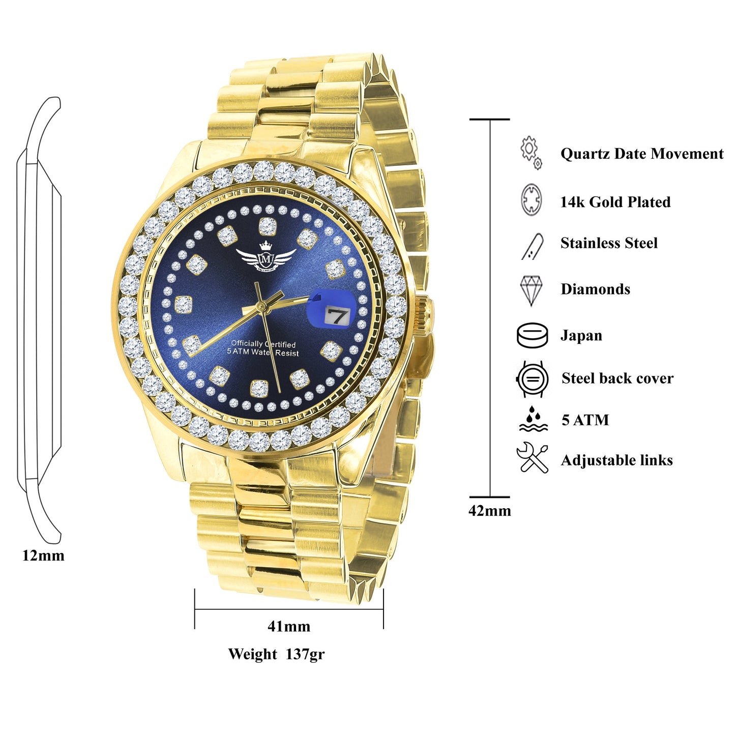 STEALTH STEEL WATCH Men's Watch