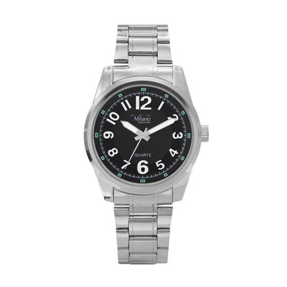 M Milano Silver metal band Men watch