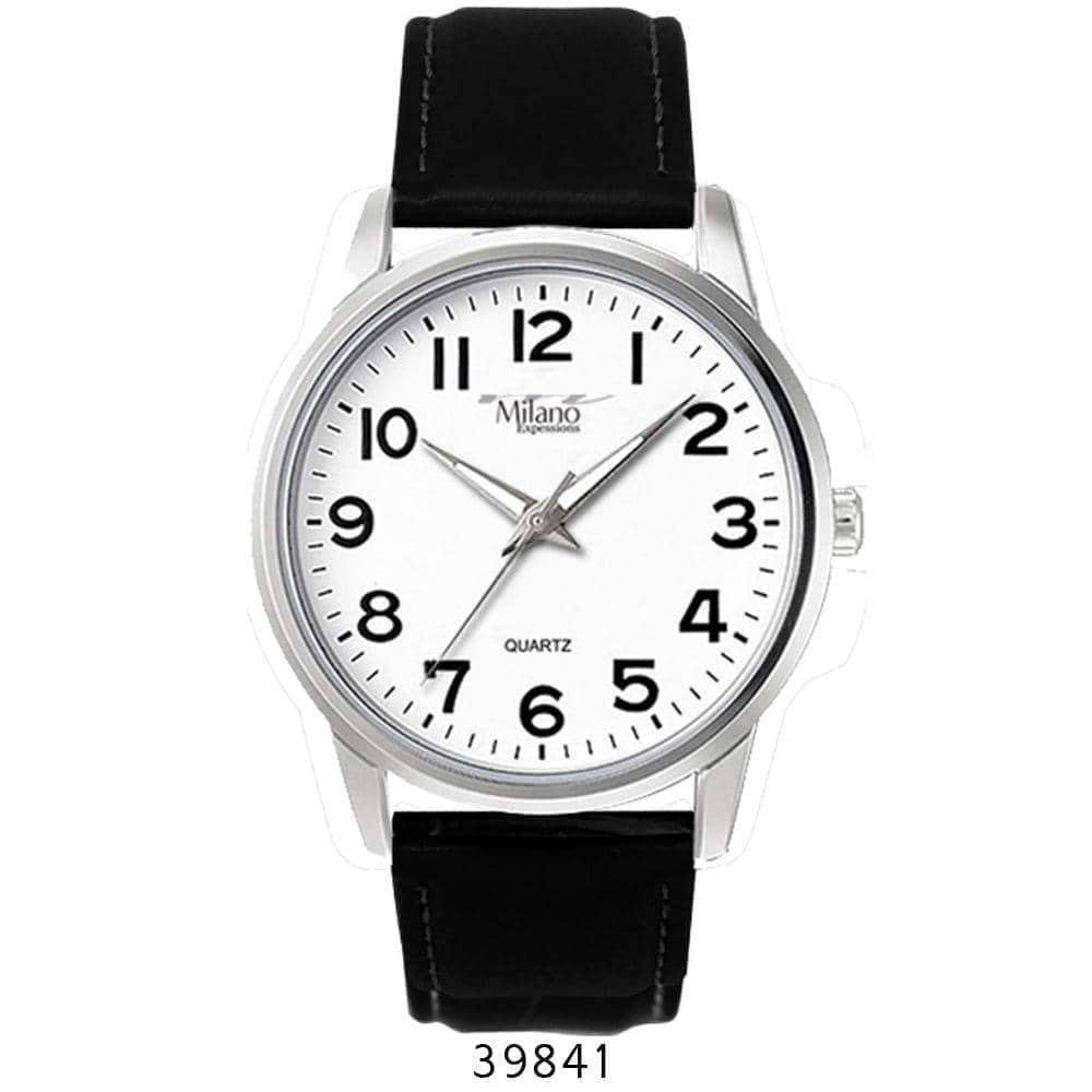 Milano Vegan Leather Band Men's Watch