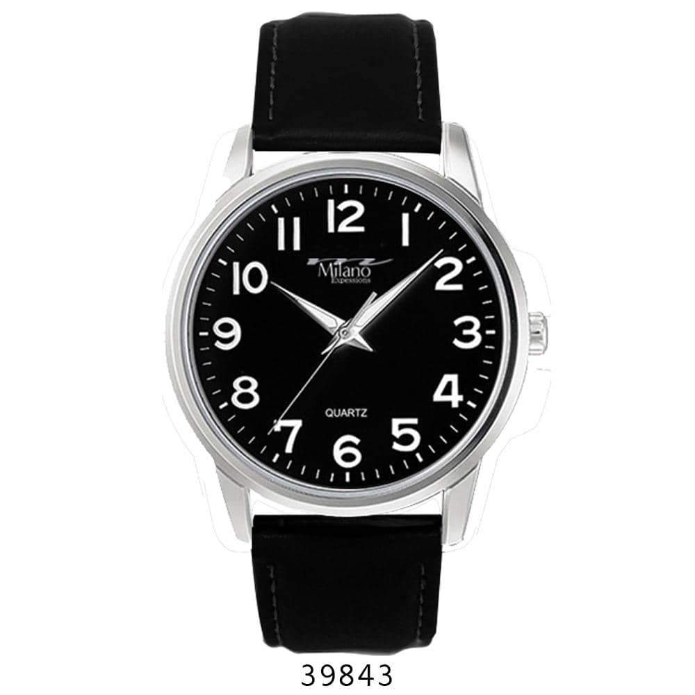 Milano Vegan Leather Band Men's Watch