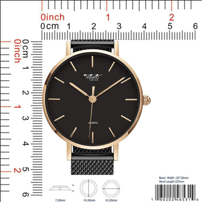 Milano Mesh Band Women's Watch
