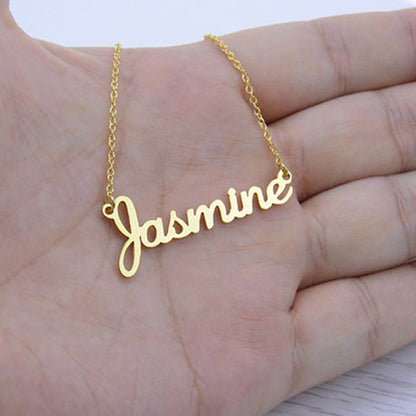 Custom Name Necklace Personalized Actual