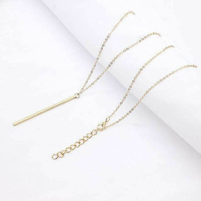 Vertical Bar Necklace